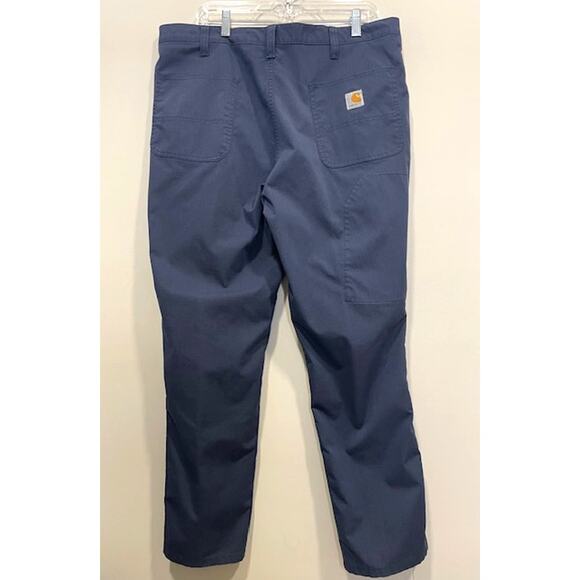 Carhartt 74533-33 Men's Navy Bicomponent Lightweight Work Pants Sz 36/32 - Picture 2 of 7